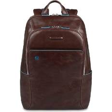 Piquadro Small Computer Backpack - Mahogany