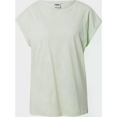 Urban Classics Women's Ladies Extended Shoulder Tee T-Shirt, lightmint
