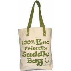 Moorland Rider Horsey Girl Shopper Bag (38cm x 40cm x 10cm) (Green)