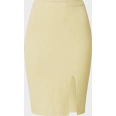 Damen - Gelb Röcke Urban Classics Ladies Ladies Rib Knit Skirt softyellow