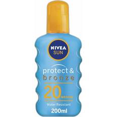 Nivea Solbeskyttelse & Selvbruning Nivea Sun Protect & Bronze Dry Sun Oil SPF 20 200ml