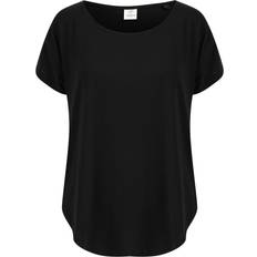Tombo Womens/Ladies Scoop Neck T-Shirt (Black)