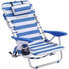 Songmics Beach Chair with Pillow