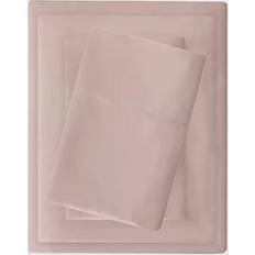 Twin Bed Sheets Madison Park 3M Microcell Bed Sheet Pink (243.84x167.64cm)