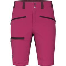 Haglöfs Mid Slim Shorts Women - Deep Pink/Aubergine