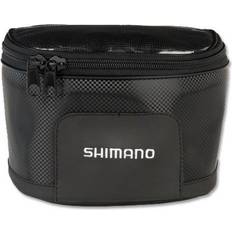 Shimano Fischbehälter Shimano Fishing Double Zip Waist Pack Black 12 x 16 x 8 cm
