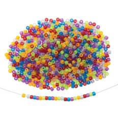 Colorations Glitter Pony Beads 1 lb