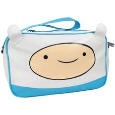 Hvite Messengervesker Childrens/Kids Finn Messenger Bag (One Size) (White/Blue) Adventure Time