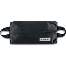 Heimplanet Original HPT Carry Essentials Simple Pouch Water-Resistant Pencil Case or Tech Pouch Made of Robust Dyecoshell Supports 1% for The Planet (Black)