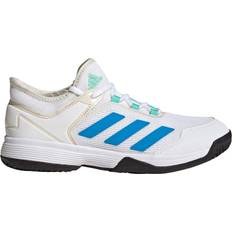 Adidas Schlägersportschuhe Adidas Kid's Ubersonic 4 - Cloud White/Pulse Blue/Core Black