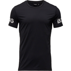 Björn Borg Herren Bekleidung Björn Borg Borg Light T- shirt - Black Beauty