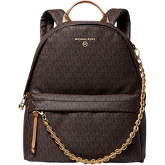 Michael Kors Slater Medium Logo Backpack - Brown/Acorn