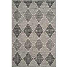 Safavieh Montauk Collection Gray, Black 72x108"