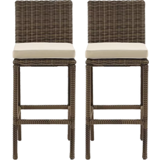 Rattan Outdoor Bar Stools Crosley Furniture Bradenton