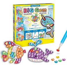 Diamond Paintings Faber-Castell Creativity for Kids Big Gem Diamond Painting Kit Sea Friends