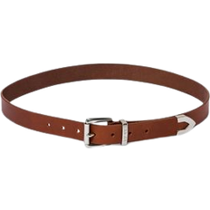 Levi's Women's Western Metal Tip End Leather Belt - Tan