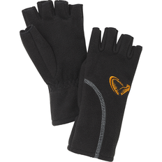 L Angelhandschuhe Savage Gear Wind Pro Short Gloves Black