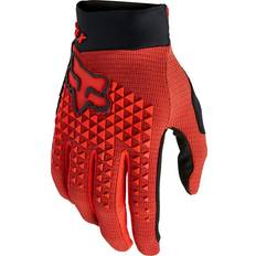 Red Gloves Fox Youth Defend Glove in Floral Flo Ylw Youth-Medium