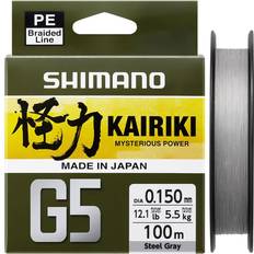 Shimano Angelschnur Shimano Kairiki G5 150m Steel Gray 0.15mm 5.5kg