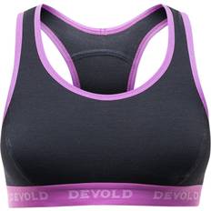 Rosa BH-er Devold Double Bra Sports bra XS, black/pink