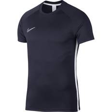 Nike Dri-FIT Academy Short-Sleeve Football Top Men - Obsidian/White/White/White