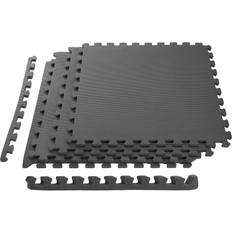 Fitness iMounTEK Puzzle Exercise Protective Flooring Mat w/ EVA Foam Interlocking Tiles 8-Pack