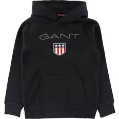 Gant Teen Boy's Shield Hoodie - Black (906652-5)