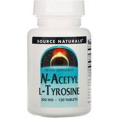 Amino Acids Source Naturals N-Acetyl L-Tyrosine, 300 mg, 120 Tablets
