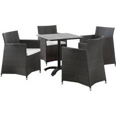 Synthetic Rattan Patio Dining Sets modway Junction Patio Dining Set