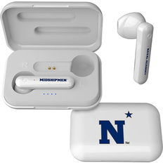 Strategic Printing Navy Midshipmen Wireless Insignia Design Earbuds