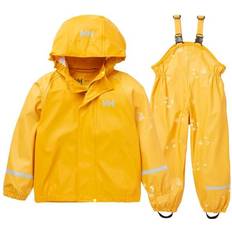 Helly Hansen Rainwear Children's Clothing Helly Hansen Kid's Bergen 2.0 Pu Rainset - Essential Yellow
