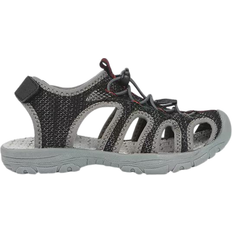 Northside Toddler's Torrance Closed Toe Sport Sandal - Dark Grey/Red