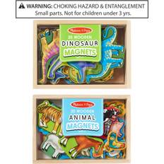 Magnetic Figures on sale Melissa & Doug Animal Dinosaur Magnets Bundle, Multicolor