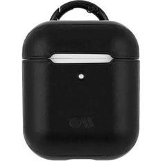 Headphones Leather AirPods (Black) Black