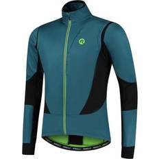 Rogelli Brave Winter Jacket Men - Blue/Lime/Black