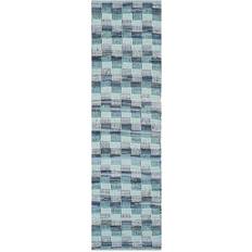 Safavieh Montauk Collection Multicolor, Turquoise 27x72"