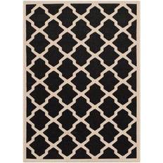 Safavieh Courtyard Evie Beige, Black 48x67"