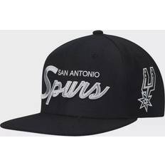 Mitchell & Ness Caps Mitchell & Ness San Antonio Spurs Hardwood Classics Script 2.0 Snapback Hat Sr