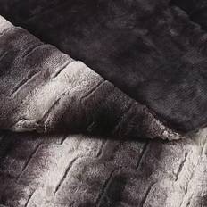 Textiles Christian Siriano Ombre Blankets Black (177.8x152.4)