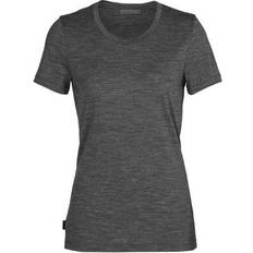 Merino Wool - Women T-shirts Icebreaker Women's Tech Lite II Merino Short Sleeve T-shirt - Grey