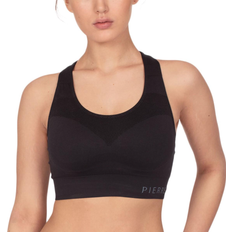 Pierre Robert Medium Support Sports Bra - Black