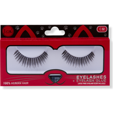 J.Cat Beauty Eyelashes + Eyelash Glue ELC32
