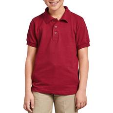 Dickies Kids' Pique Polo Shirt - Red