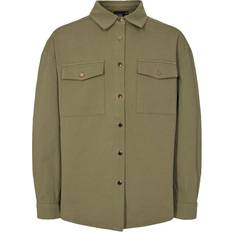 Petit by Sofie Schnoor Girl's Shirt - Army Green (P211219)