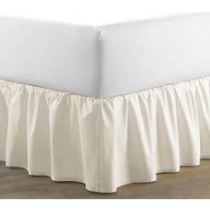 Laura Ashley Ruffled Valance Sheet Beige (190.5x137.16)