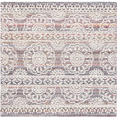 Safavieh Metro Collection Red, Beige 72x72"