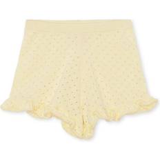 Konges Sløjd Cypres Frill Shorts - Lemon Icing