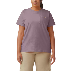 Dickies Women's Heavyweight Short Sleeve T-shirt Plus Size - Lilac