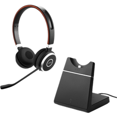 Headsets og ørepropper Jabra Evolve 65 MS Stereo + Headset Stand