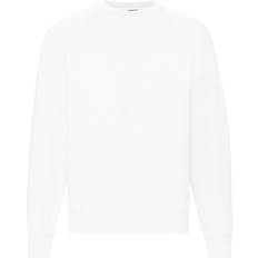Fruit of the Loom Classic Raglan Sweatshirt - White